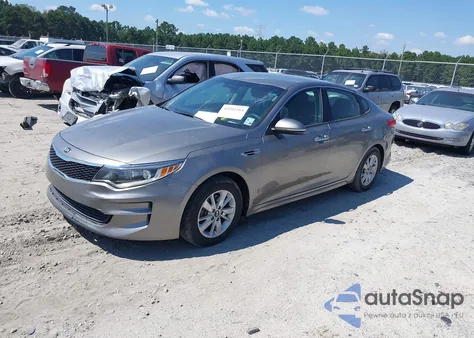 2016 Kia Optima Lx из США, поврежденный, VIN 5XXGT4L34GG109511